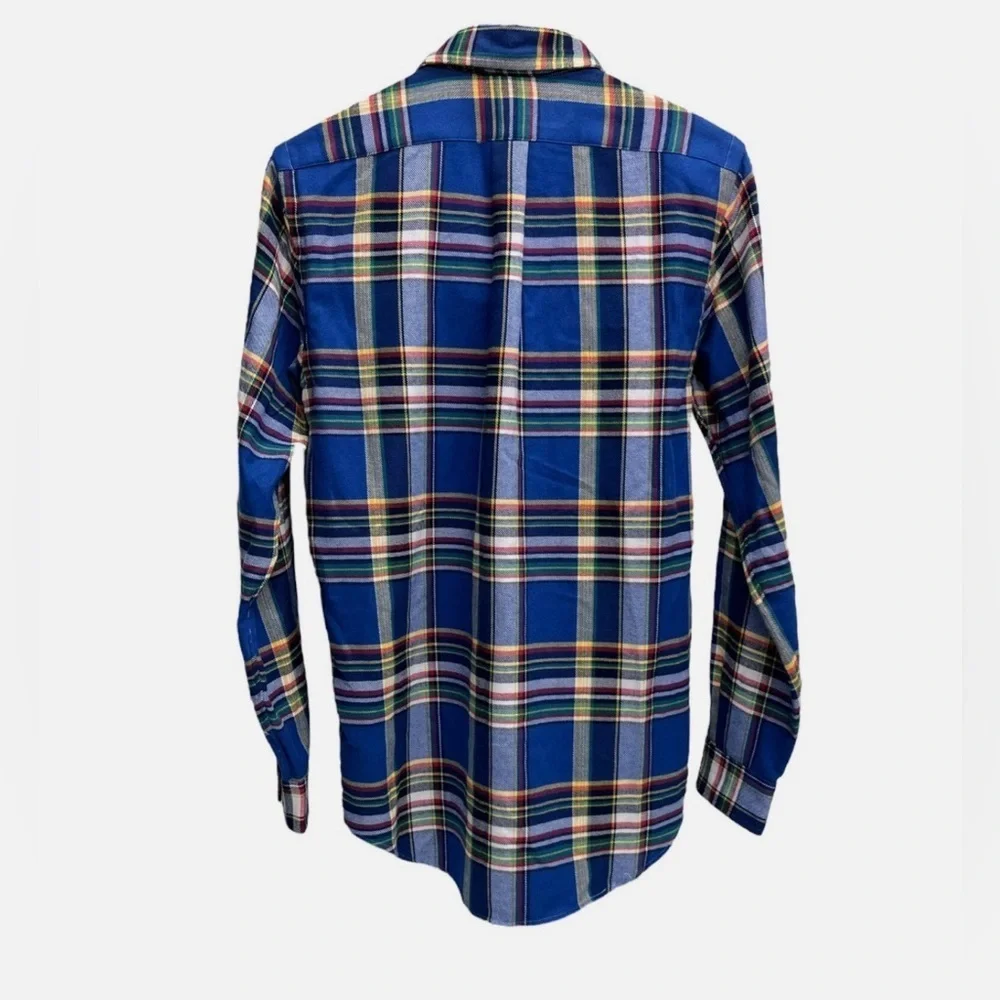 Ralph Lauren Blue and Red Casual Button Down Shirt